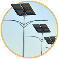 Postes solares para estacionamientos